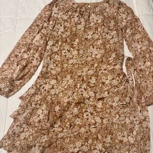 Floral dress whimsical and timeless